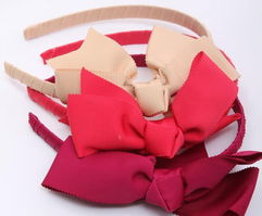 纯手工制作韩版涤纶瑁带蝴蝶结发蔻 一份独特的时尚心意